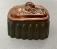 Antique copper top jelly mold