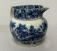 Staffordshire blue and white jug
