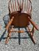 Warren Chair Works Windsor arm chair with saddle seat