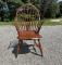 Warren Chair Works Windsor arm chair with saddle seat