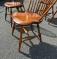 Set of 6 D R Dimes bamboo Windsor chairs