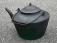18thc  American cast iron hearth kettle