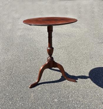Image of Jeffrey Greene cherry candle stand on snake feet