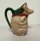 French majolica pig jug by Frie Onnaing c1920