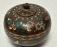 Antique Japanese cloisonne covered jar
