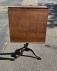 Antique College  iron and oak drafting table c1900