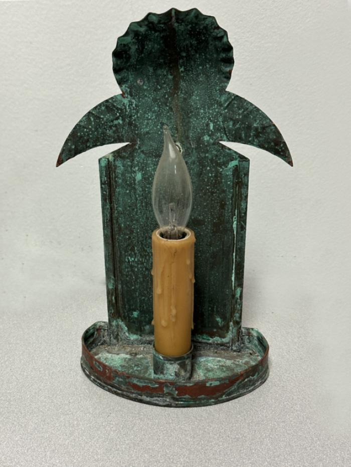 Tin candle sconce by R D Scofield Period Lighting Fixtures