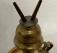 19thc brass chamber lamp