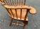 D R Dimes tiger maple armchair of limited edition