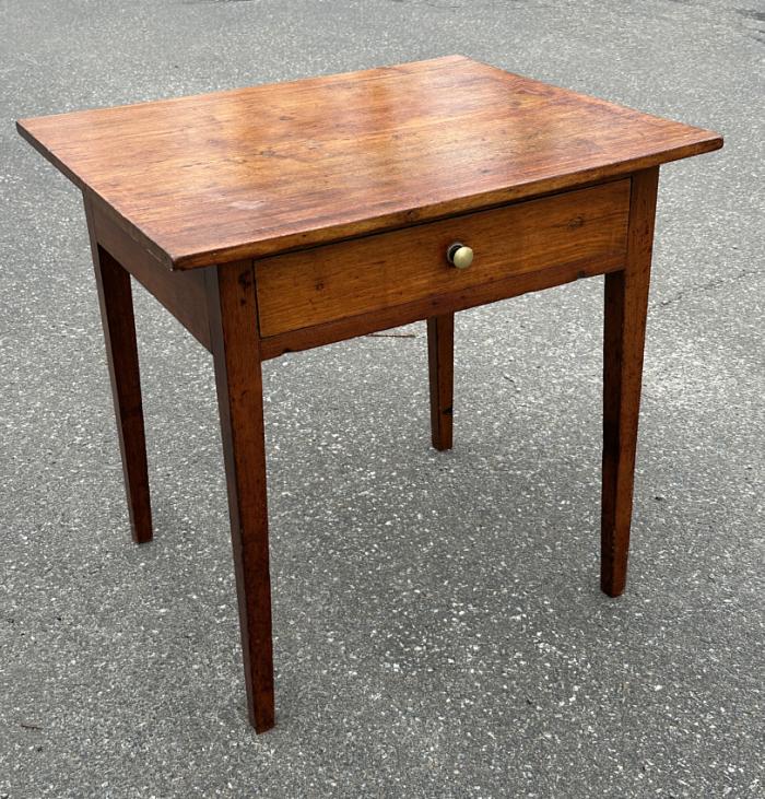 Early New England one drawer stand c1825