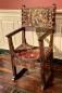 16thc Spanish walnut friars chair