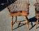 Pair of D R Dimes knuckle arm Windsor chairs