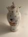 Dresden porcelain lidded pitcher
