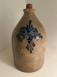 Worcester stoneware jug with cobalt decoration