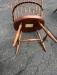 Eight D R Dimes bamboo Windsor chairs