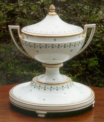 Image of Royal Vienna Porcelain Pedestal Tureen c1812