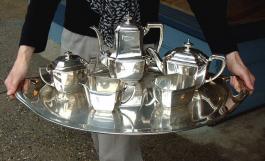 Vintage Tiffany Sterling Silver Tea Set