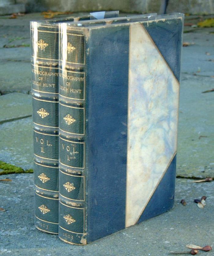 Autobiography Leigh Hunt 2 Volumes 1903