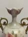 R S Prussia porcelain vase with poppies
