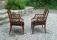 Pair Chinese Rosewood arm chairs c1900