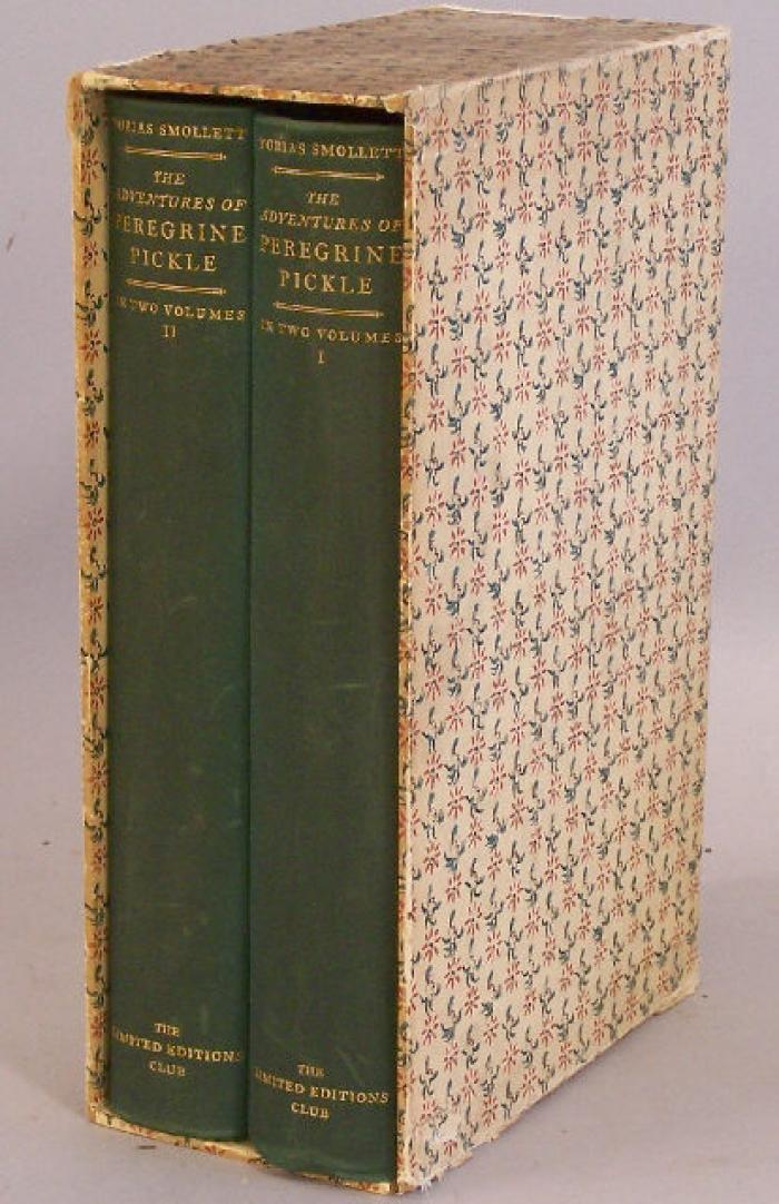 Tobias Smollett The Adventures of Peregrine Pickle c1936