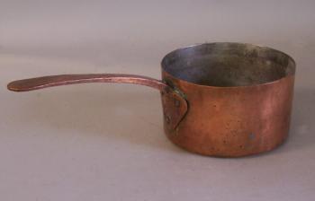 Image of Early American copper pot