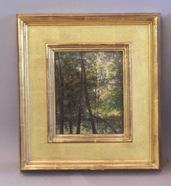 Nelson Augustus Moore landscape oil painting on canvas
