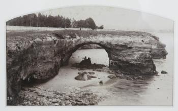 Image of Albumen Photograph of California coastline in 1880