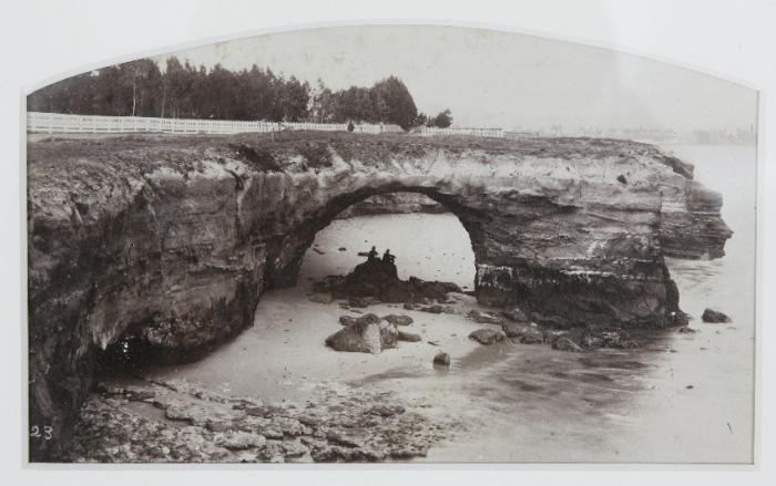 Albumen Photograph of California coastline in 1880