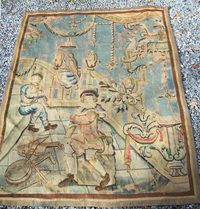 16th century Franco Flemish tapestry