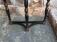 Chinoiserie hallway half table with original hand painted surface c1880