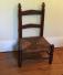 Early American ladder back childs chair c1800