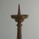 17th to 18th c Dutch or Flemish brass candlestick