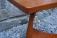 Vintage New England rock maple half table c1940